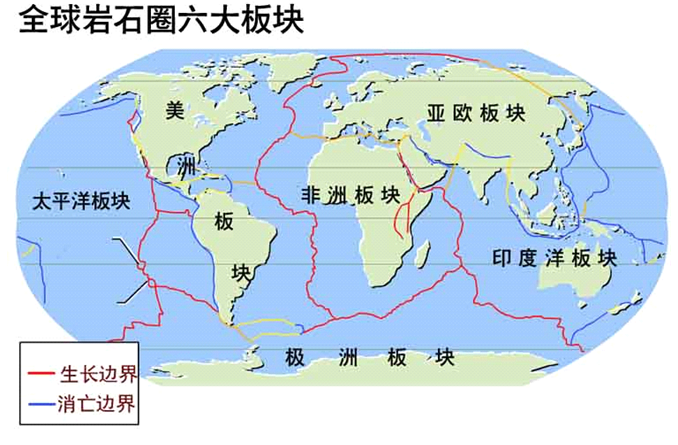 板塊構造理論是20世紀60年代末期形成的一個大地構造學說,是大陸漂移